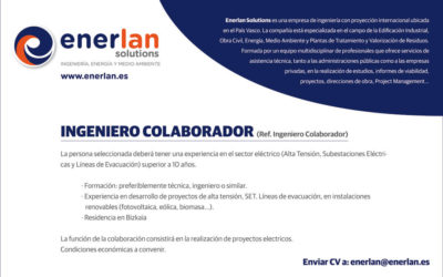 Oferta de trabajo – ingeniero colaborador