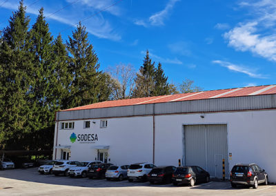 Proyecto de Ejecución Instalaciones Fotovoltaicas en la cubierta de la fábrica de SODESA en Asteasu (Gipuzkoa)