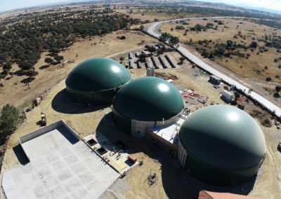 Planta de digestión anaeróbica de deyecciones ganaderas y residuos para la obtención de biometano en Salamanca